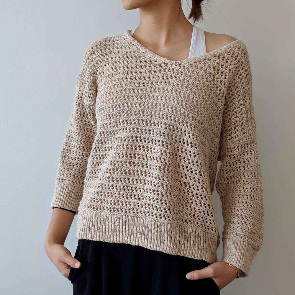 Knit sweater